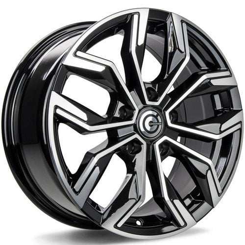 Jantă Carbonado Price 7Jx17 ET38 4x100 Black Front Polished