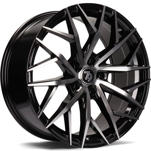 Jantă Seventy9 Sv-C 7Jx16 ET38 4x100 Black Front Polished