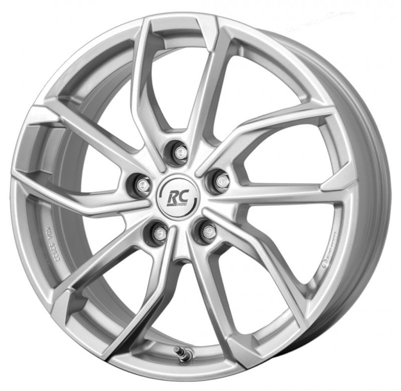 Jantă RC Design RC34 6Jx16 ET44 4x100 Kristallsilber