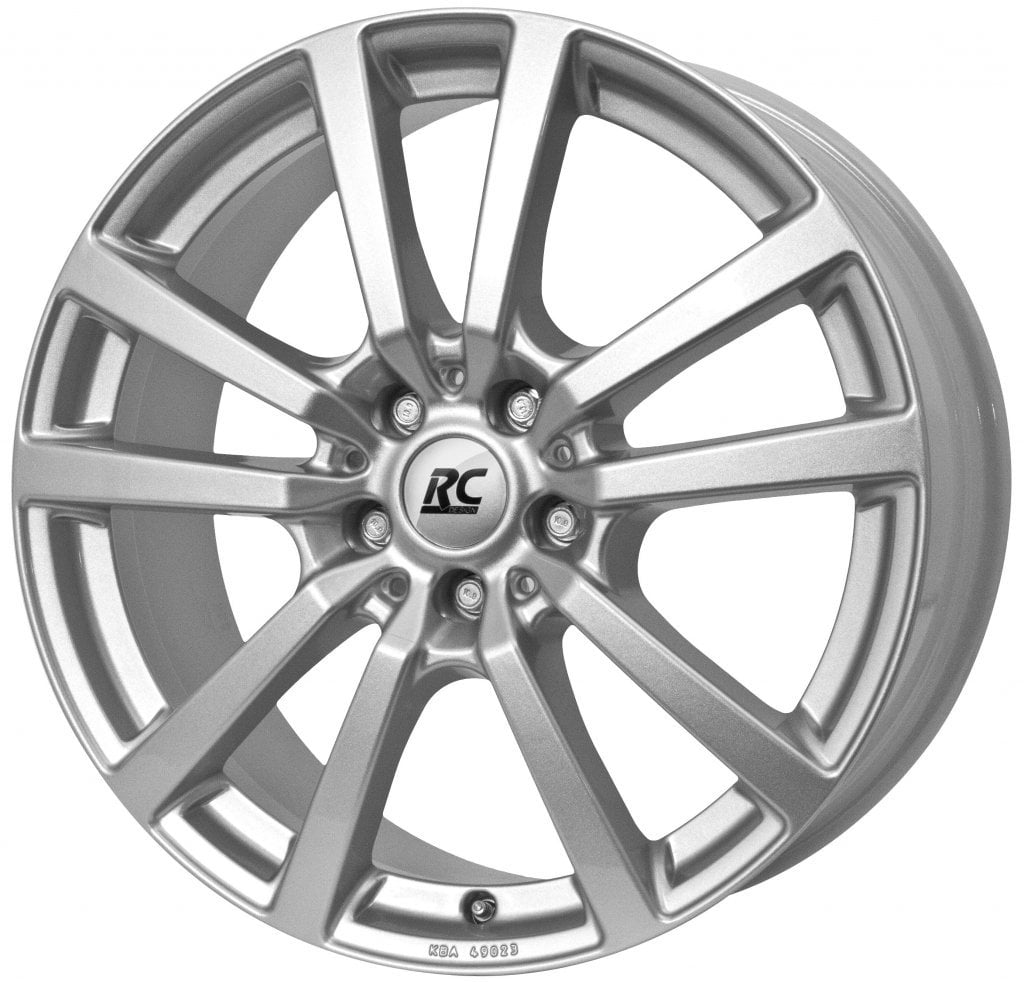 Jantă RC Design RC25 8Jx18 ET56 5x127 .4 Kristallsilber