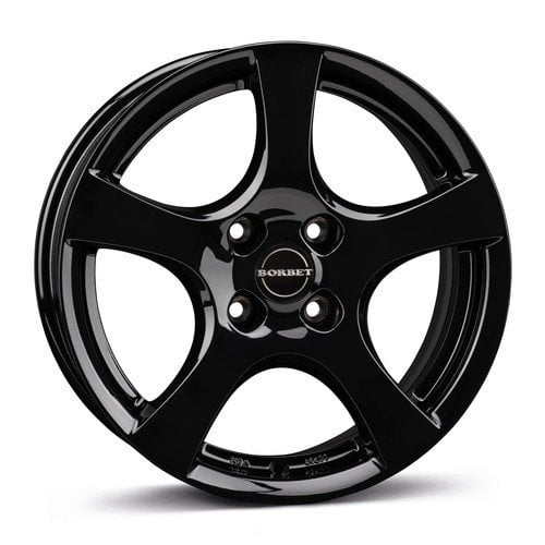 Jantă Borbet F 6Jx15 ET40 4x100 Black Glossy