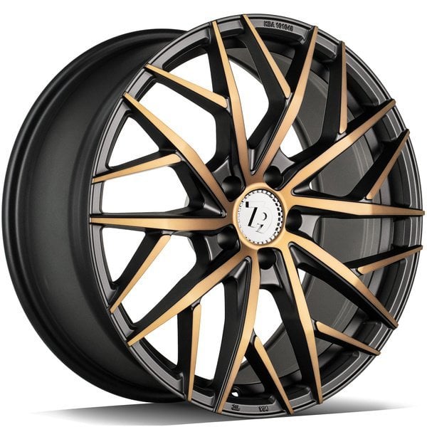 Jantă Seventy9 SSF-1 8.5Jx19 ET30 5x112 " Black Glossy Gold Front