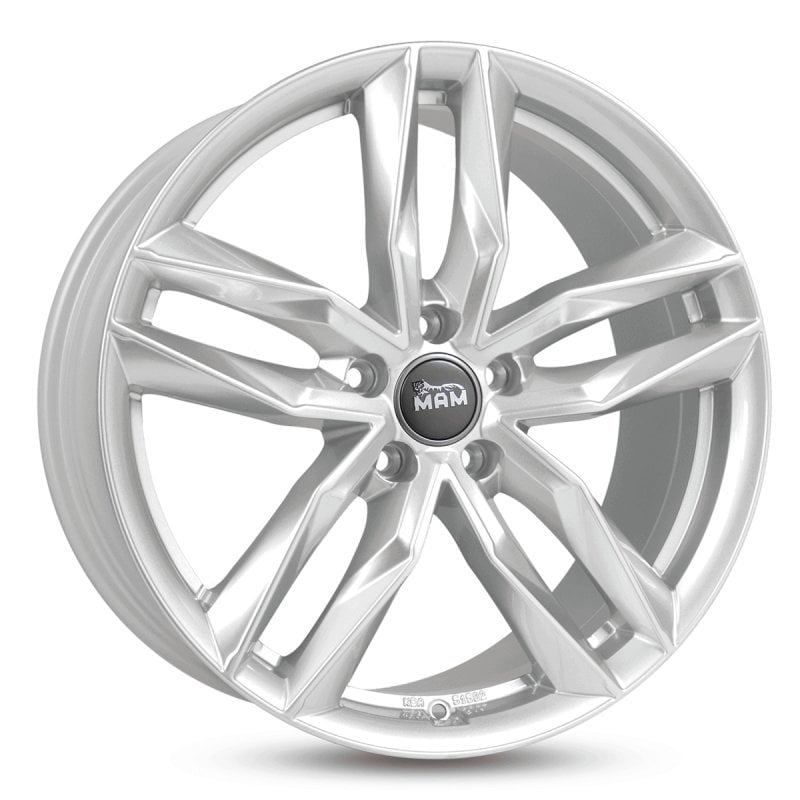 Jantă MAM RS3 7Jx16 ET46 5x108 Felgen silver painted