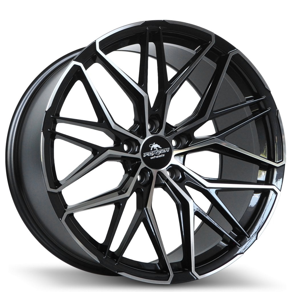 Jantă Forzza Stone 9Jx20 ET35 5x112 Black Magic Face Polished
