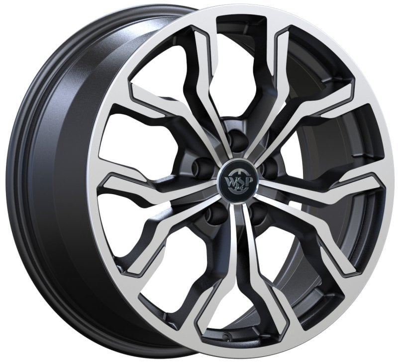 Jantă WSP Design Italy WD002 New York 7.5Jx18 ET38 5x100 MATT GM POLISHED