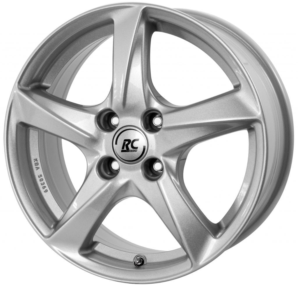 Jantă RC Design RC30 5Jx14 ET38 4x100 Kristallsilber