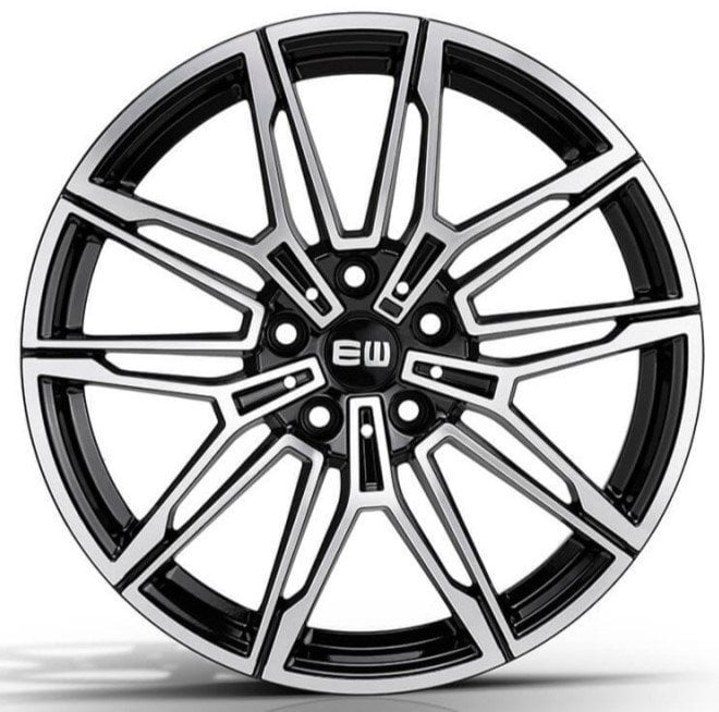 Jantă Elite Wheels Aquila 8.5Jx19 ET30 5x112 black polished
