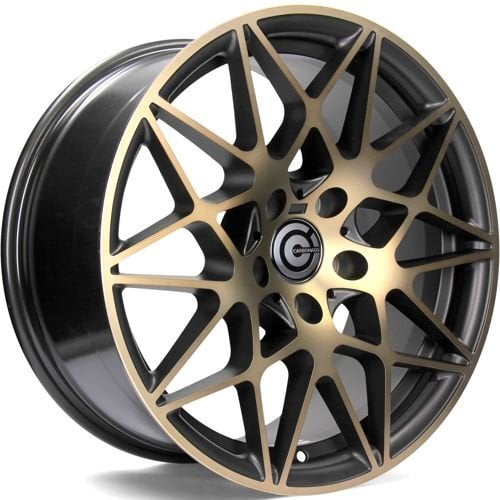 Jantă Carbonado Crazy 8.5Jx19 ET35 5x120 Black Glossy Gold Front