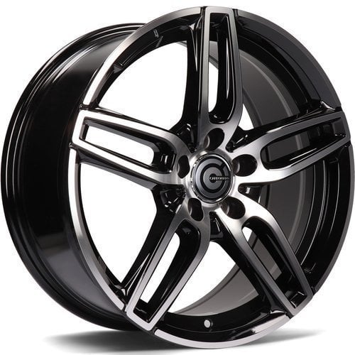 Jantă Carbonado Way 9Jx19 ET45 5x112 Black Front Polished