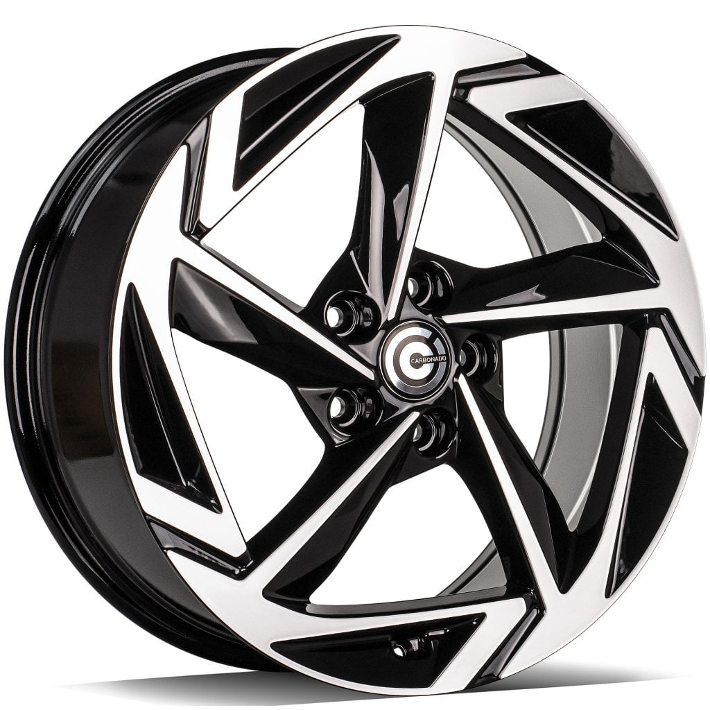 Jantă Carbonado Imagine 7.5Jx18 ET40 5x114.3 Black Front Polished