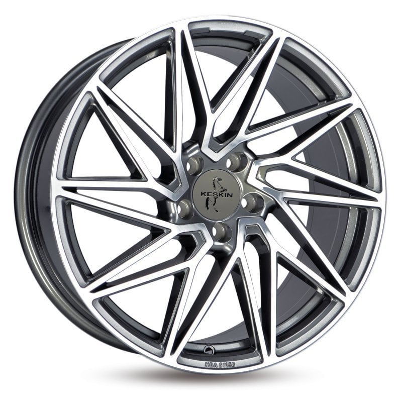 Jantă Keskin Tuning KT20 8Jx18 ET45 5x112 PALLADIUM FRONT POLISH
