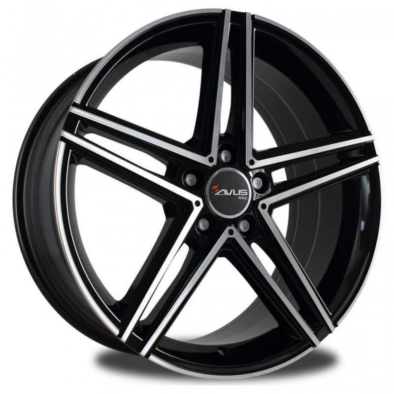 Jantă Avus AC-515K 9.5Jx19 ET45 5x112 black polished