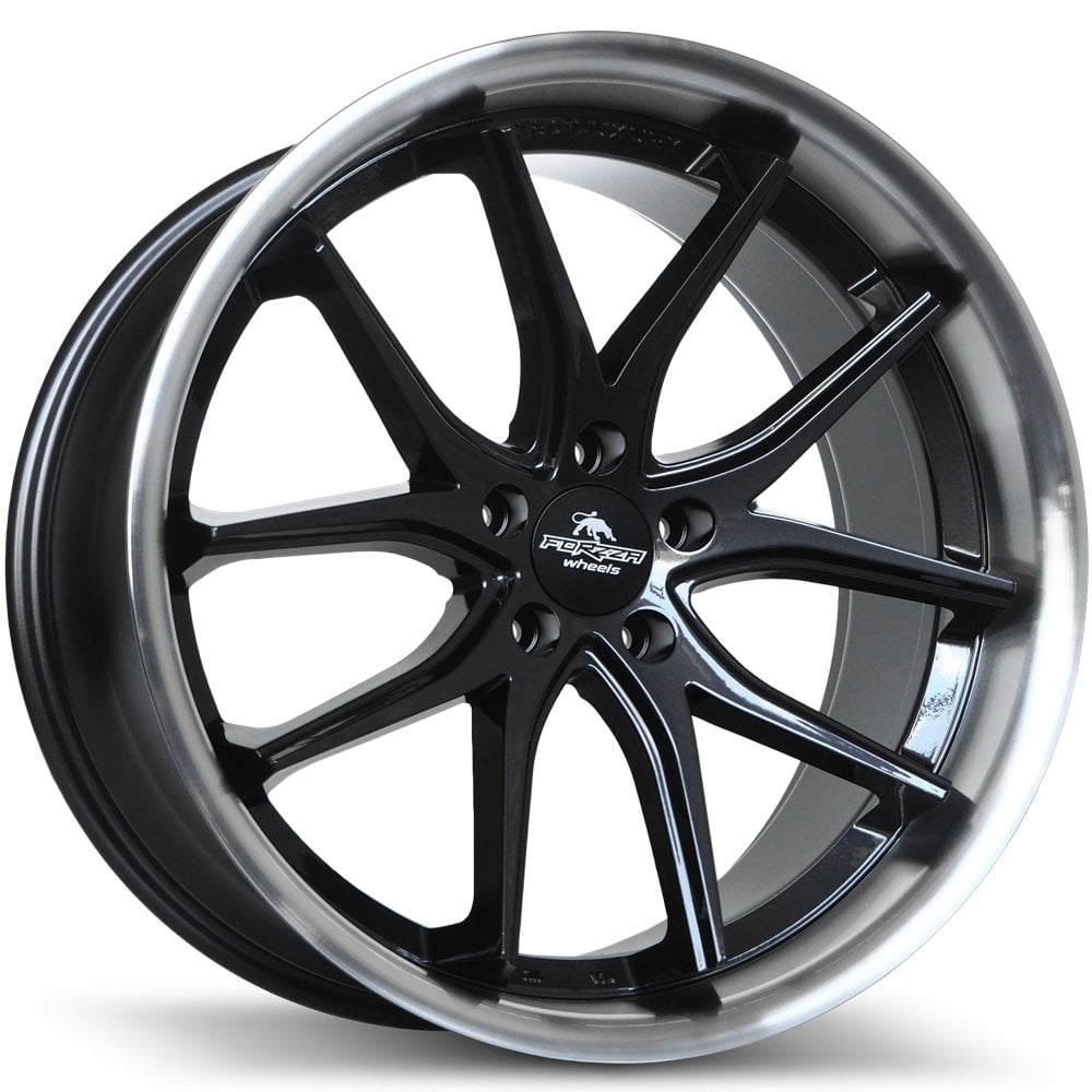 Jantă Forzza Storm 10.5Jx20 ET38 5x120 Black Magic Lip Polished