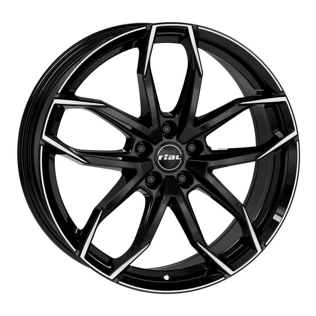 Jantă Rial Lucca 8Jx18 ET45 5x114.3 diamond-black frontpolished