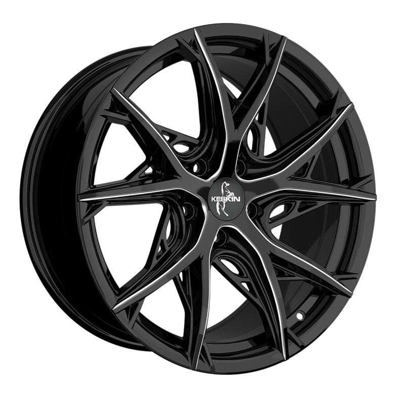 Jantă Keskin Tuning KT24C 8.5Jx19 ET35 5x114.3 BLACK SECRET DIAMOND