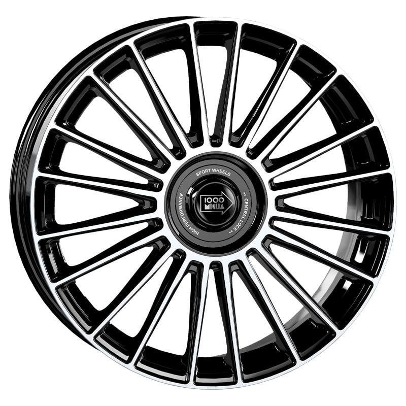 Jantă Mille Miglia MM1022 8Jx18 ET33 5x110 black polished