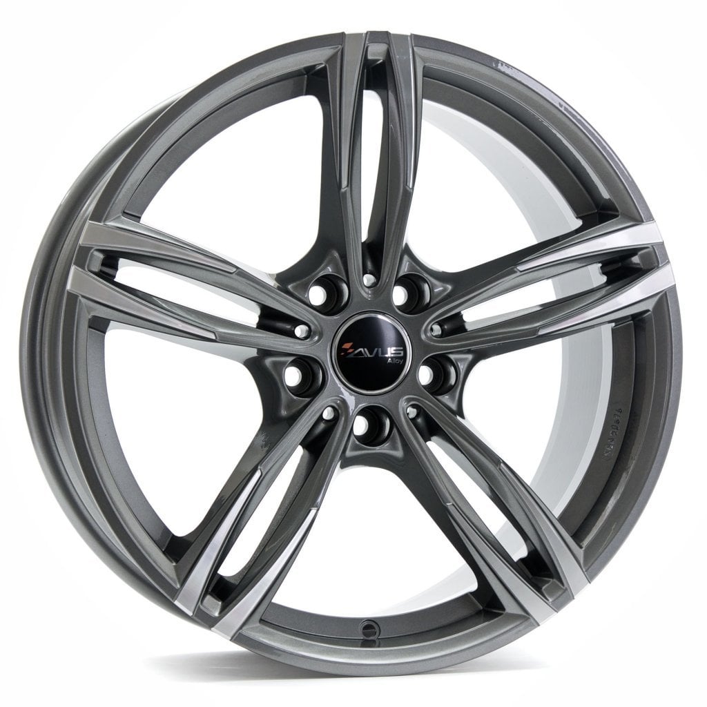 Jantă Avus AF15 8Jx18 ET30 5x112 ANTHRACITE POLISHED