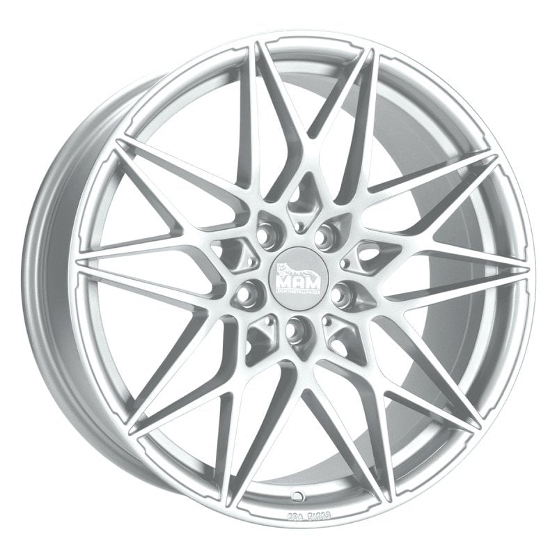 Jantă MAM B2N 8.5Jx19 ET45 5x112 Felgen silver painted