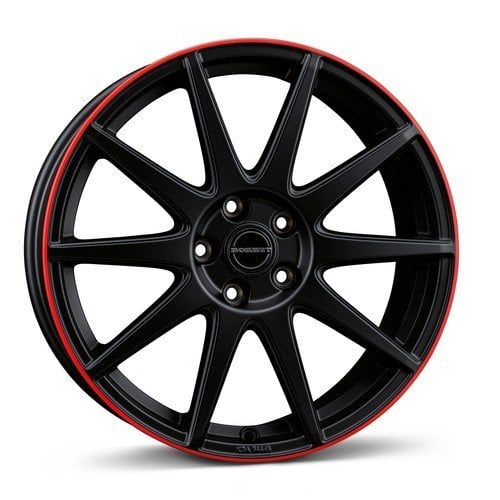 Jantă Borbet Gtx 8Jx19 ET50 5x114.3 MRR black matt rim red