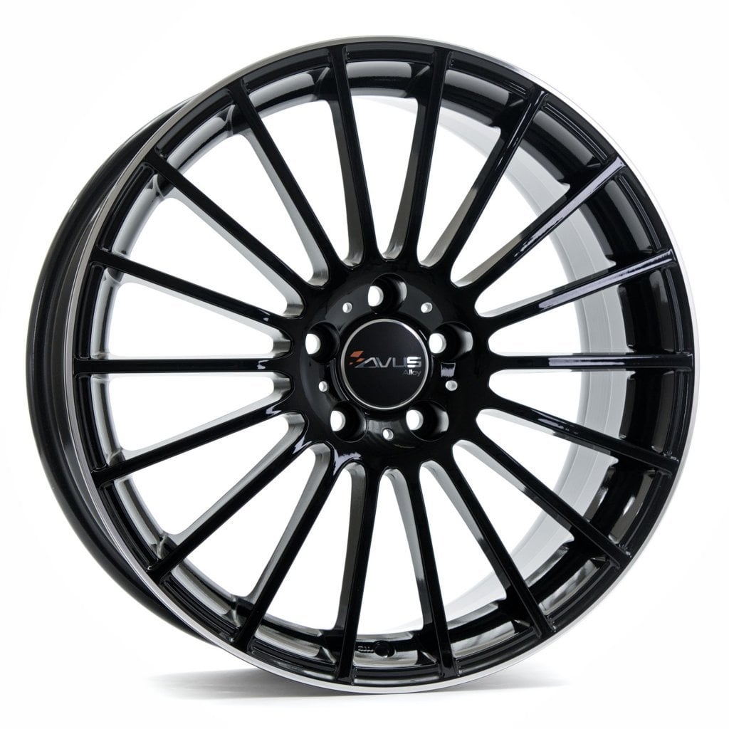 Jantă Avus AC-M03 6.5Jx16 ET36 5x110 BLACK POLISHED LIP
