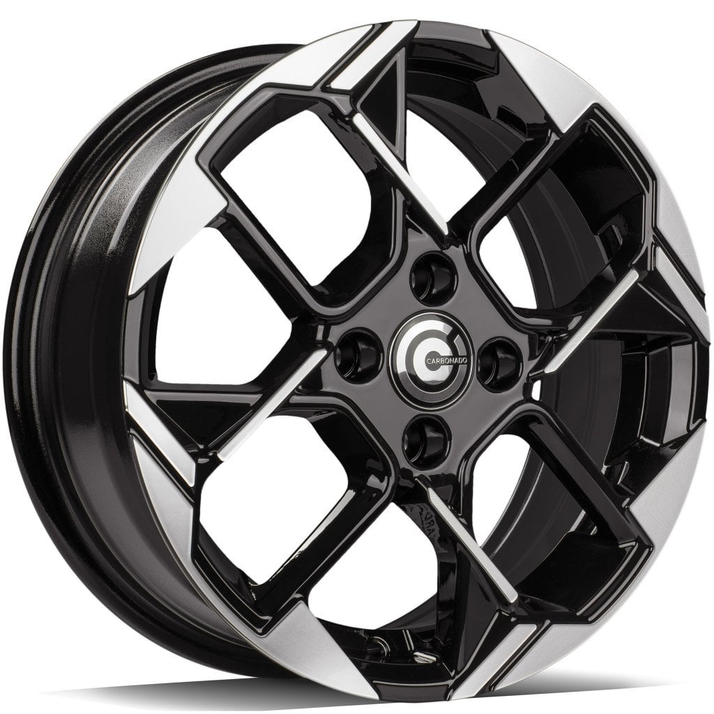 Jantă Carbonado Zombie 6Jx15 ET40 4x100 Black Front Polished