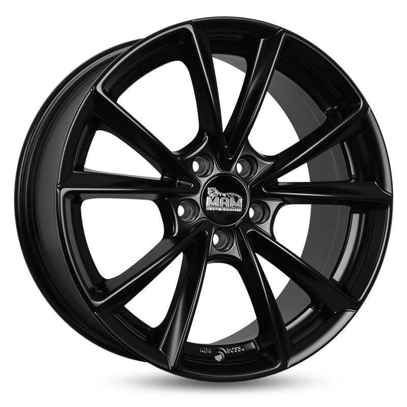 Jantă MAM A5 8Jx19 ET30 5x112 Felgen MATT BLACK PAINTED
