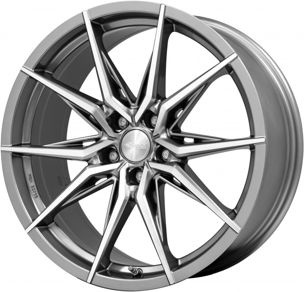 Jantă Brock B42 8.5Jx19 ET45 5x114.3 Ferric Grey Poliert