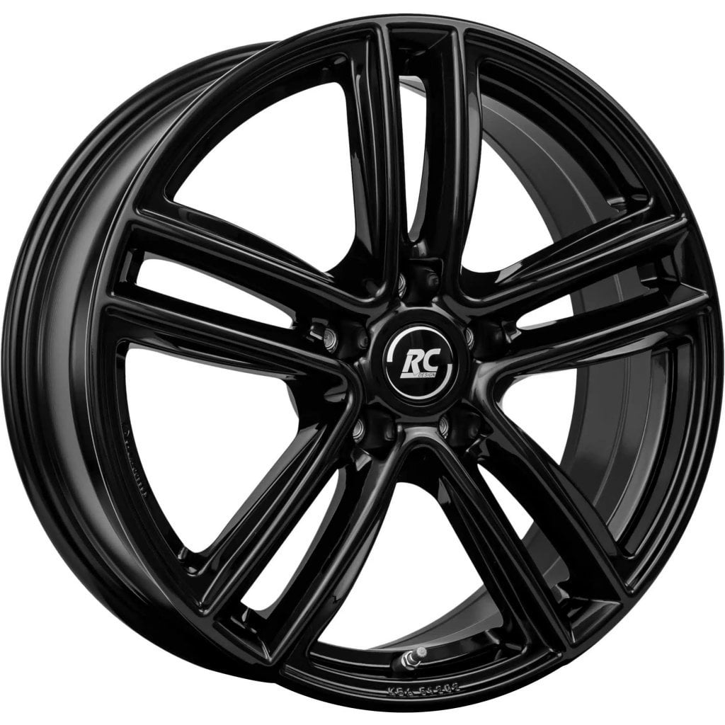 Jantă RC Design RC27 7Jx17 ET41 5x110 Schwarz Glanz
