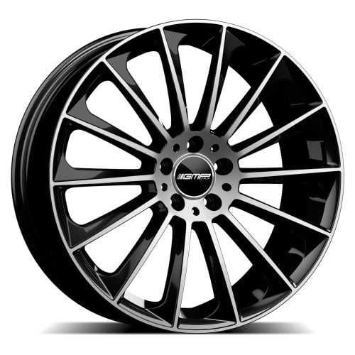 Jantă GMP Stellar 8Jx18 ET35 5x112 Black Diamond