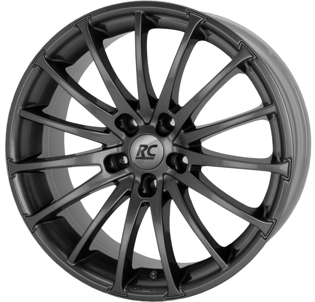 Jantă RC Design RC18 7.5Jx17 ET48 5x114.3 Titan Metallic