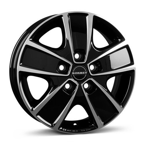 Jantă Borbet Cwg 6Jx16 ET68 5x118 Black polished