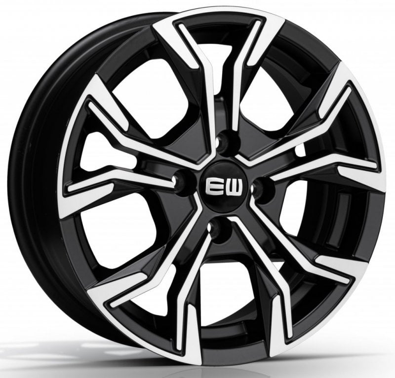 Jantă Elite Wheels EJ12 6Jx15 ET25 4x108 black polished