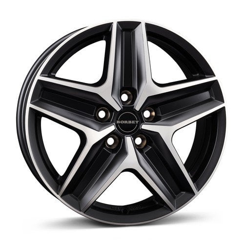 Jantă Borbet Cwz 7.5Jx18 ET53 5x130 black polished matt