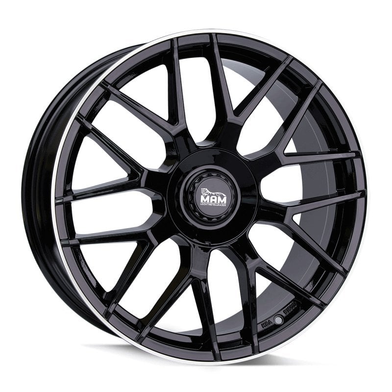 Jantă MAM GT1 8.5Jx19 ET45 5x100 Felgen black lip polish