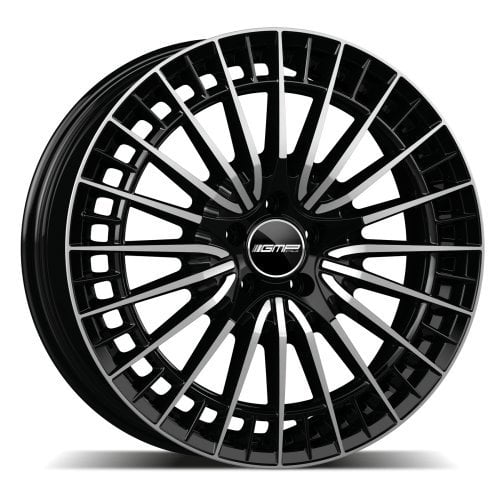Jantă GMP Qstar 8Jx19 ET35 5x130 Black Diamond