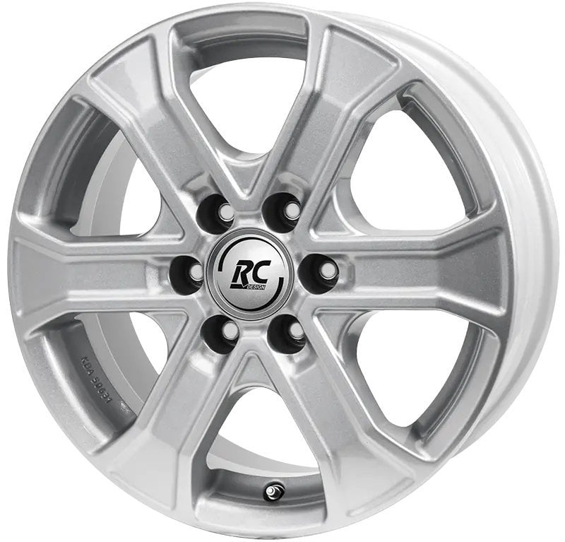 Jantă RC Design RC31 8Jx18 ET25 6x139.7 Kristallsilber