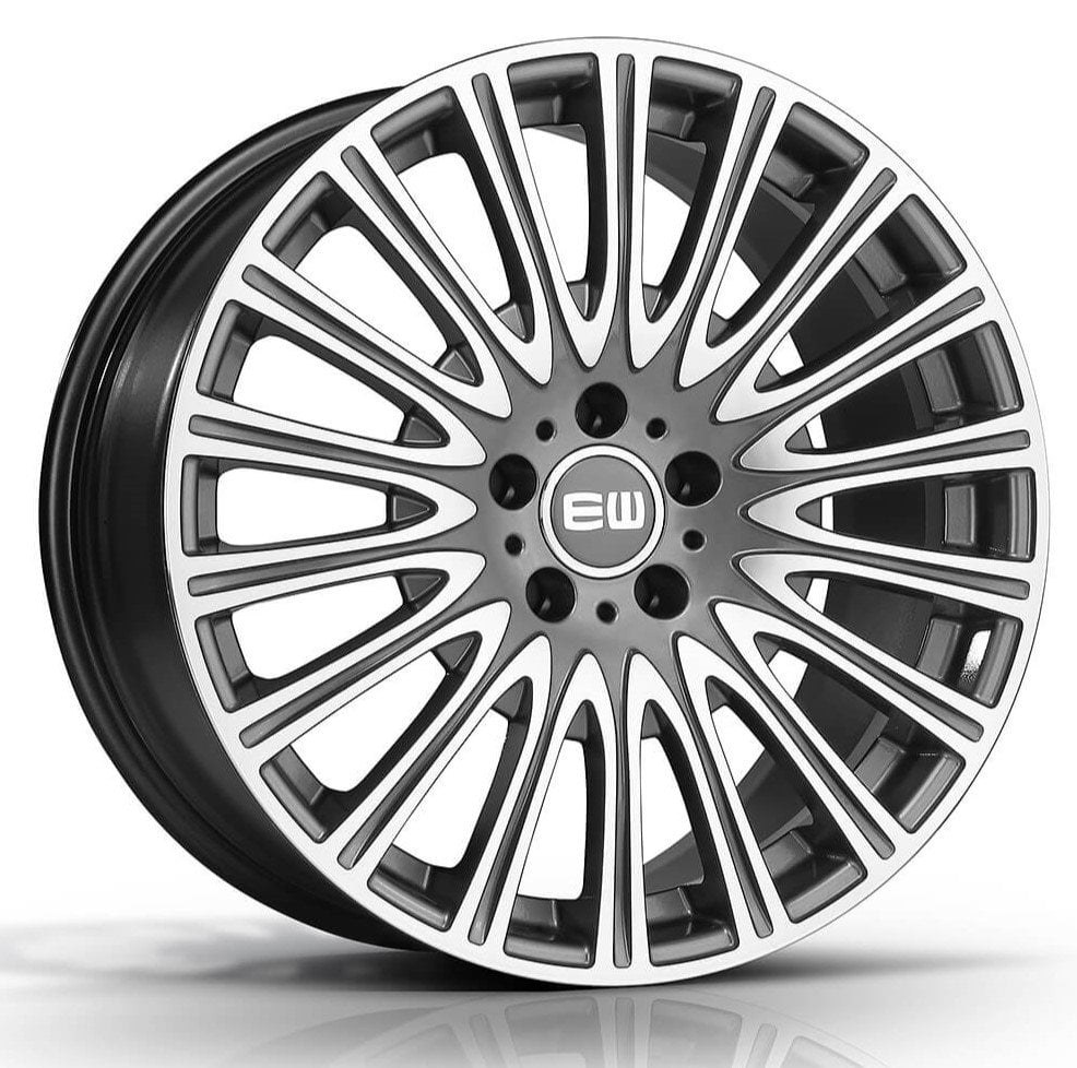 Jantă Elite Wheels Turbine 9Jx18 ET35 5x112 PALLADIUM POLISHED