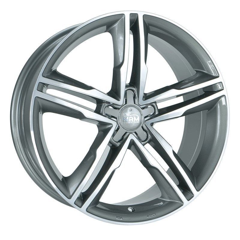Jantă MAM A1 8Jx19 ET30 5x112 Felgen PALLADIUM FRONT POLISH