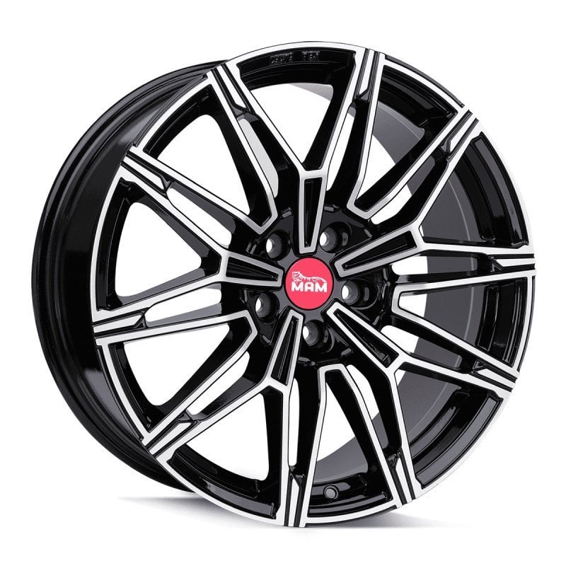 Jantă MAM B3N 8.5Jx19 ET30 5x112 Felgen BLACK FRONT POLISH