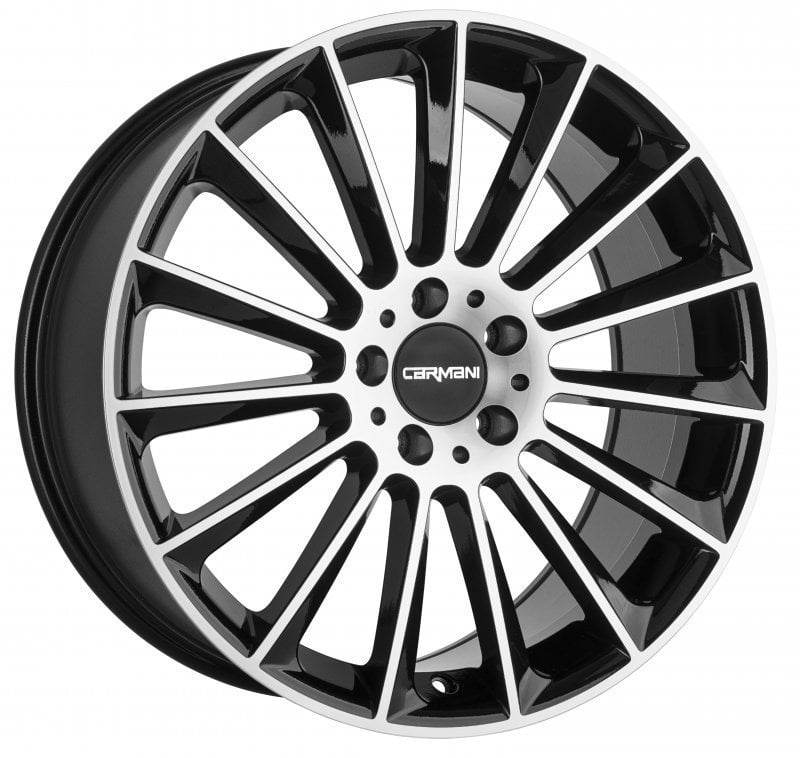 Jantă Carmani 17 Fritz 8Jx18 ET35 5x120 black polish