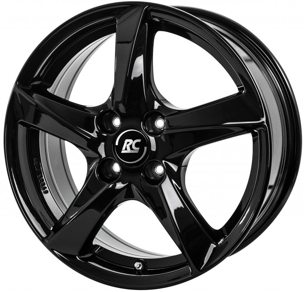 Jantă RC Design RC30 5Jx14 ET39 4x100 Schwarz Glanz