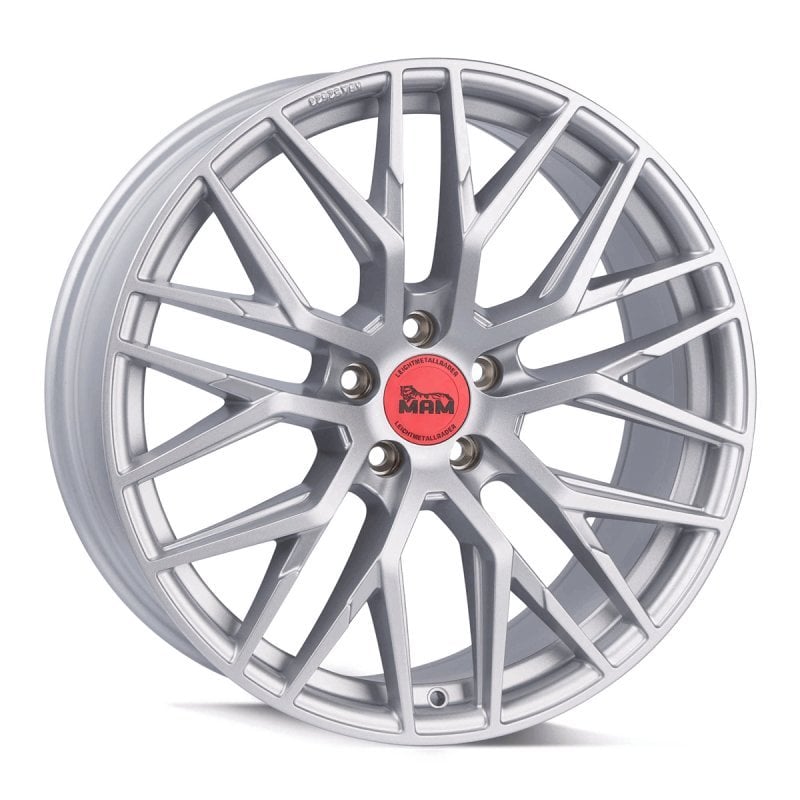 Jantă MAM RS4 7Jx16 ET20 4x108 Felgen MATT SILVER PAINTED