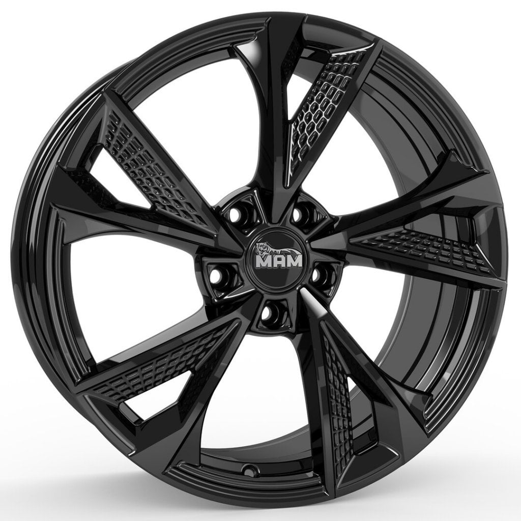 Jantă MAM RS6 7Jx16 ET38 5x100 Felgen black painted