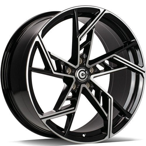 Jantă Carbonado Evil 8.5Jx19 ET30 5x112 FP Black Front Polished