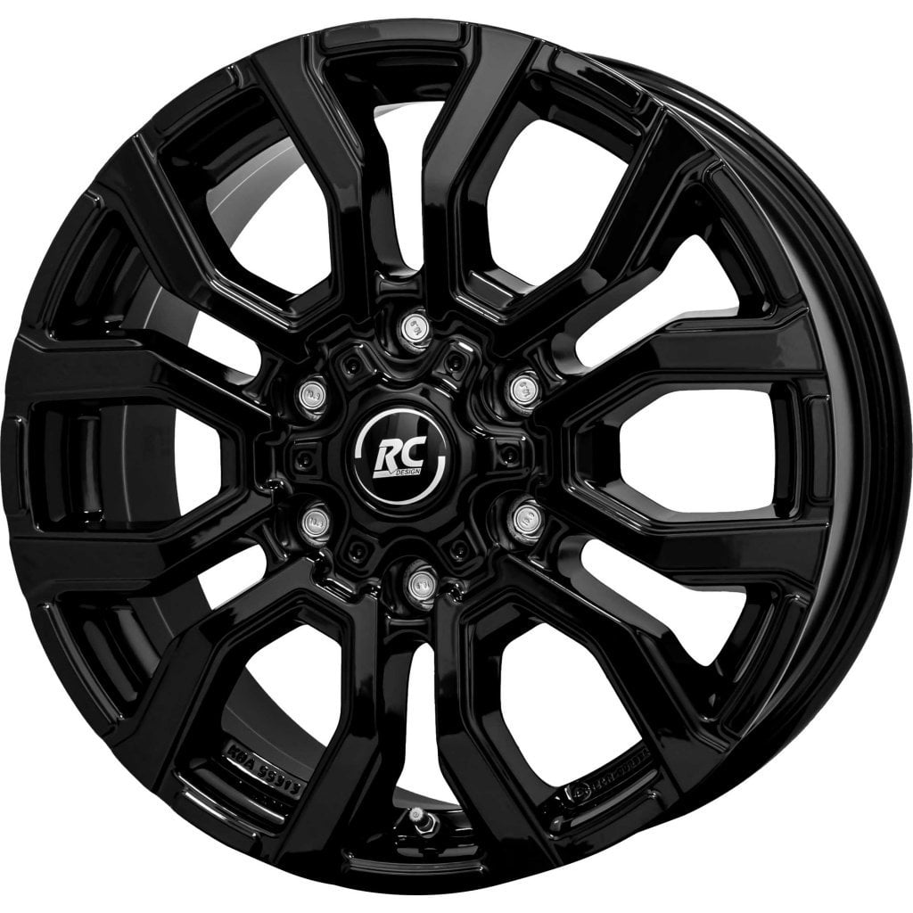 Jantă RC Design RC35 6.5Jx17 ET50 6x120 Schwarz Glanz