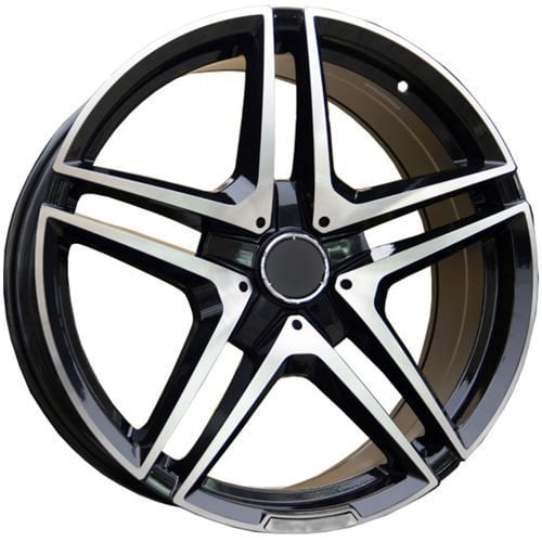 Jantă Carbonado Giant 8Jx18 ET50 5x160 Black Front Polished