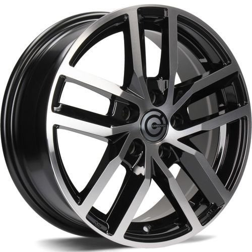 Jantă Carbonado Ice 6Jx15 ET38 5x100 Black Front Polished