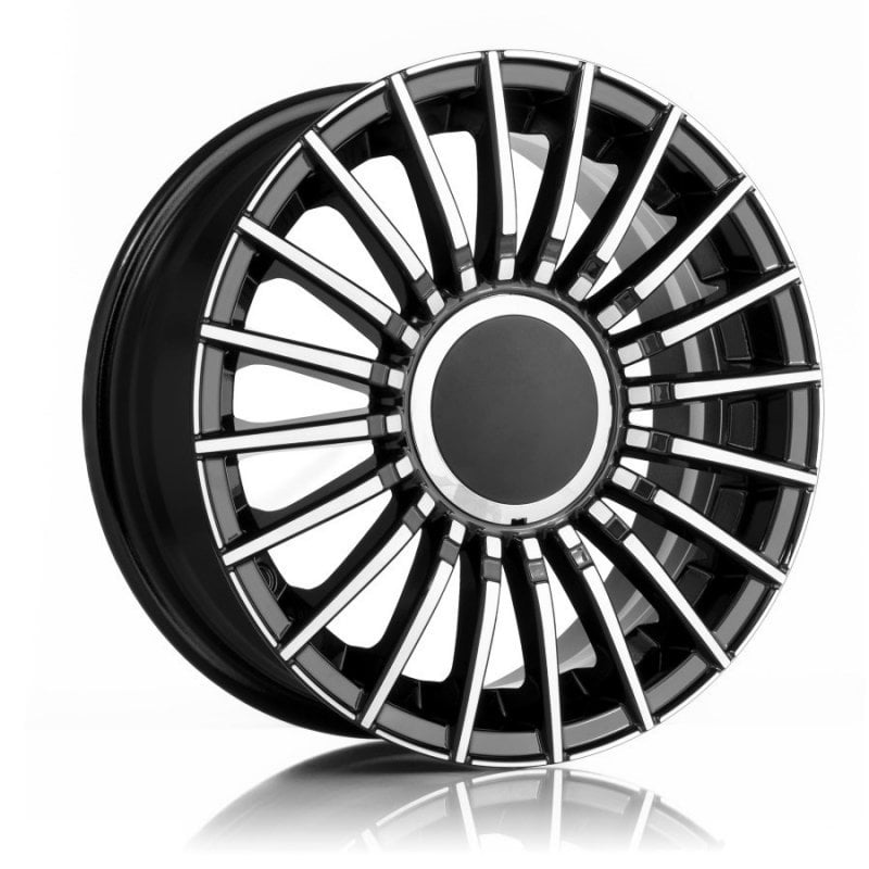 Jantă Elite Wheels Cinque 6Jx15 ET35 4x98 black polished