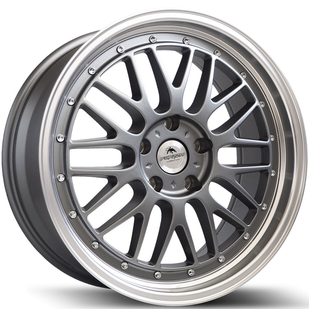 Jantă Forzza Brave 8.5Jx19 ET35 5x120 Gun Half Matt/Lip Machined