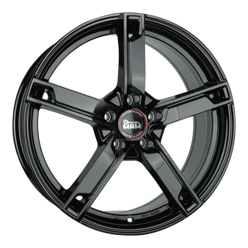 Jantă MAM W4 7Jx17 ET35 4x100 Felgen black painted